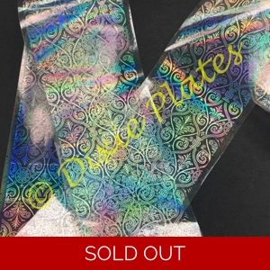 Grecian Holographic Nail Art Foil - 1 Meter